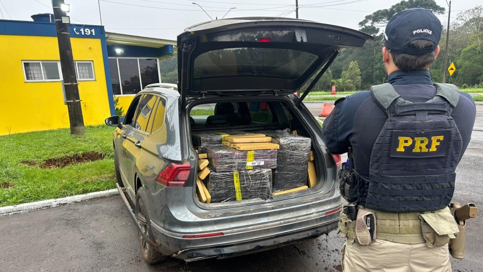 Tráfico interceptado: PRF e PF apreendem mais de 1 tonelada de drogas