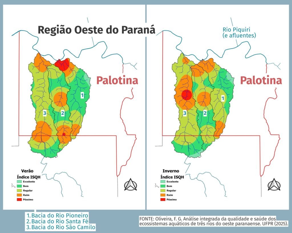 Degradação de bacias no Oeste do Paraná ameaça abastecimento e pesca