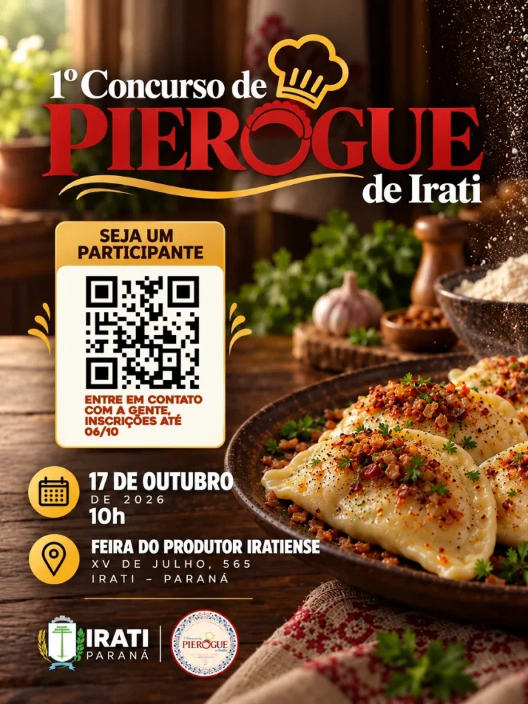 Competição escolhe o melhor Pierogue de Irati e paga até R$ 1,5 mil a cozinheiros