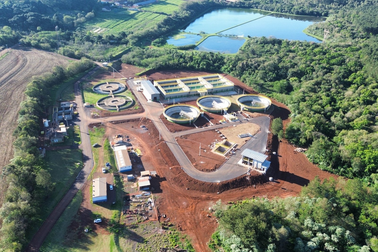 Obra de R$ 86 milhões amplia em 45% capacidade de tratamento de esgoto em Cascavel