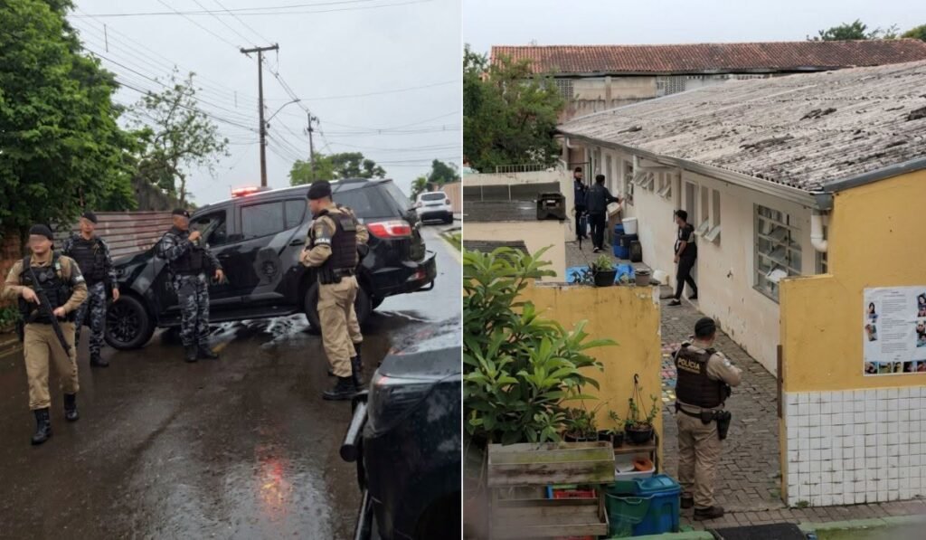 Homem com faca faz 13 crianças reféns em creche de Curitiba e acaba morto pelo BOPE