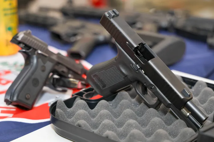 Guarda Municipal de Londrina recebe 300 pistolas 9mm com recursos de multas