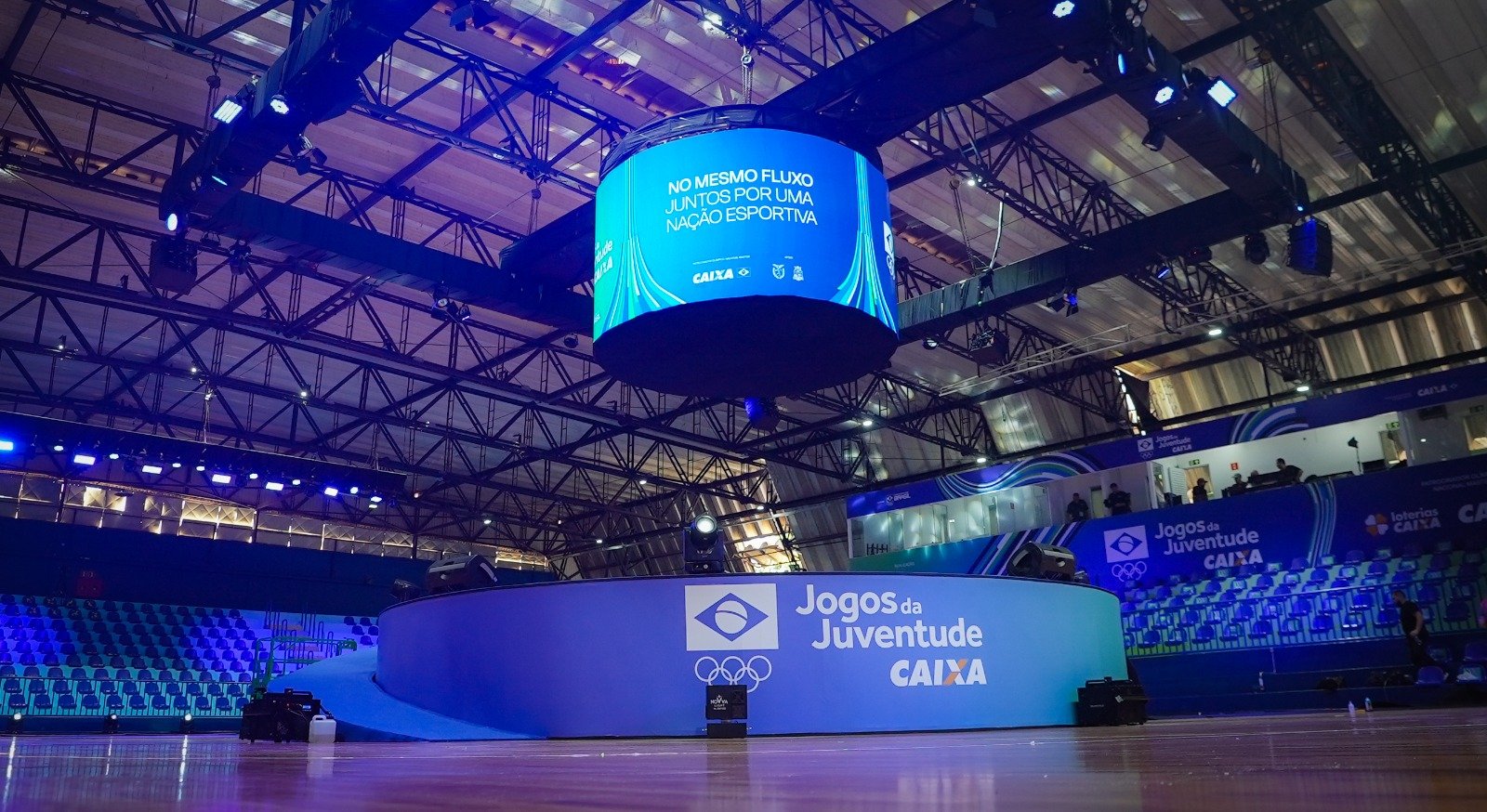 Jogos da Juventude: Foz do Iguaçu transforma 2 toneladas de cenário em mobiliário urbano