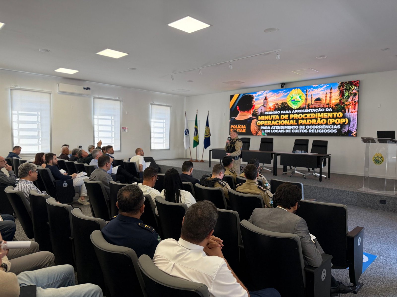 PMPR cria protocolo para atuação de policiais em locais de culto no Paraná