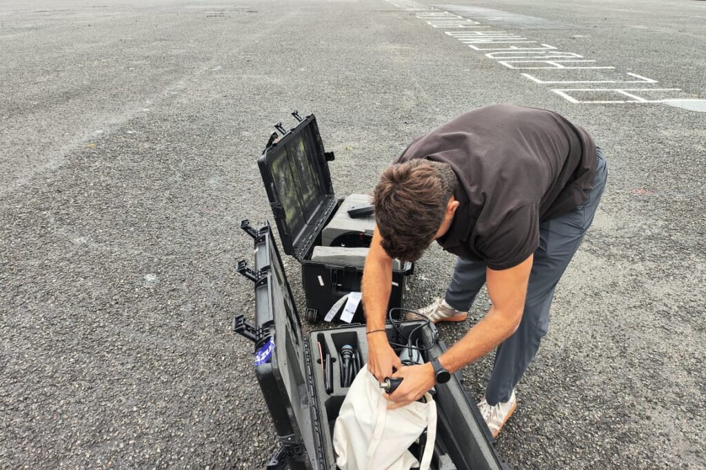 Polícia do Paraná testa bloqueador de drones em São José dos Pinhais